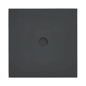 Art d'Arnould univers Epure poussoir à bouton rond 2A noir mat (67810)