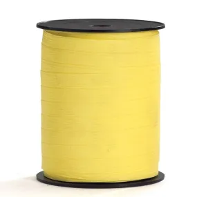 Bolduc papier synthétique jaune 10mm x 250m