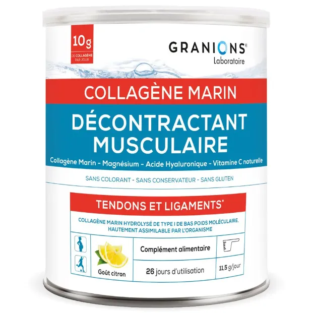 Collagène Marin Bien-être Musculaire et Articulaire, 300g | Laboratoire des Granions  - Parapharmacie Boticinal