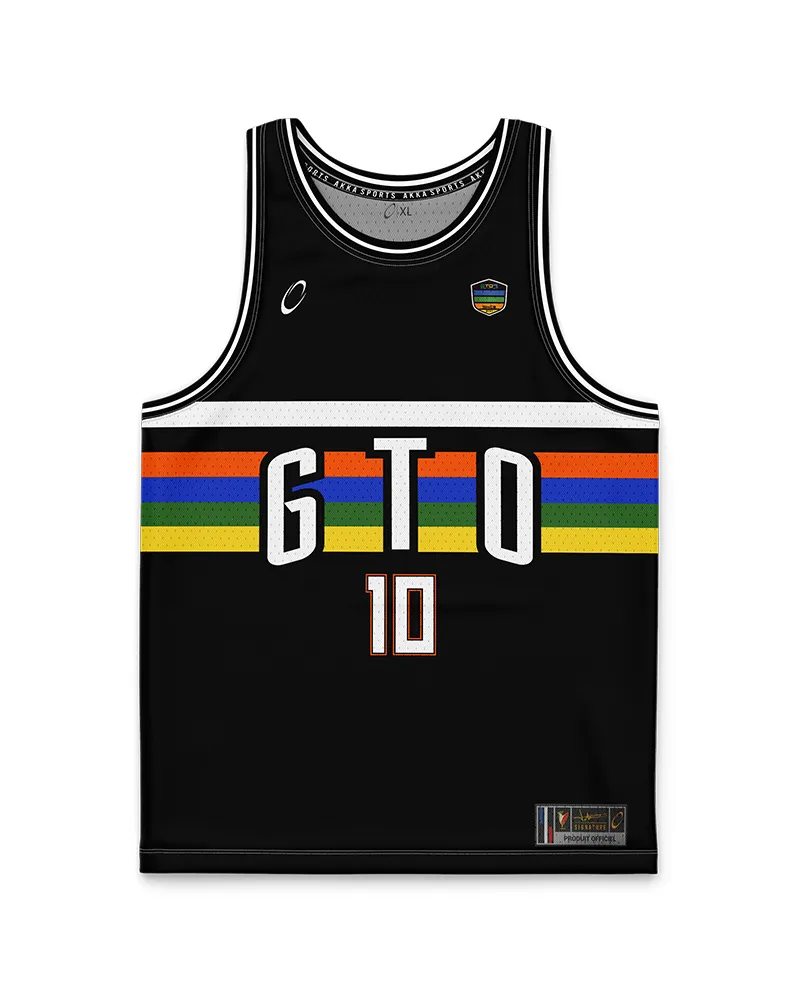 Découvrez le Maillot Basket Signature© GTO RUGBY CENTRE 77 - Akka Sports