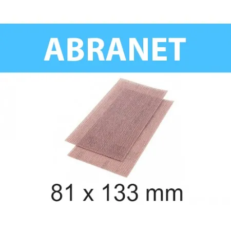 Feuille abrasive MIRKA Abranet 81 X 133 mm