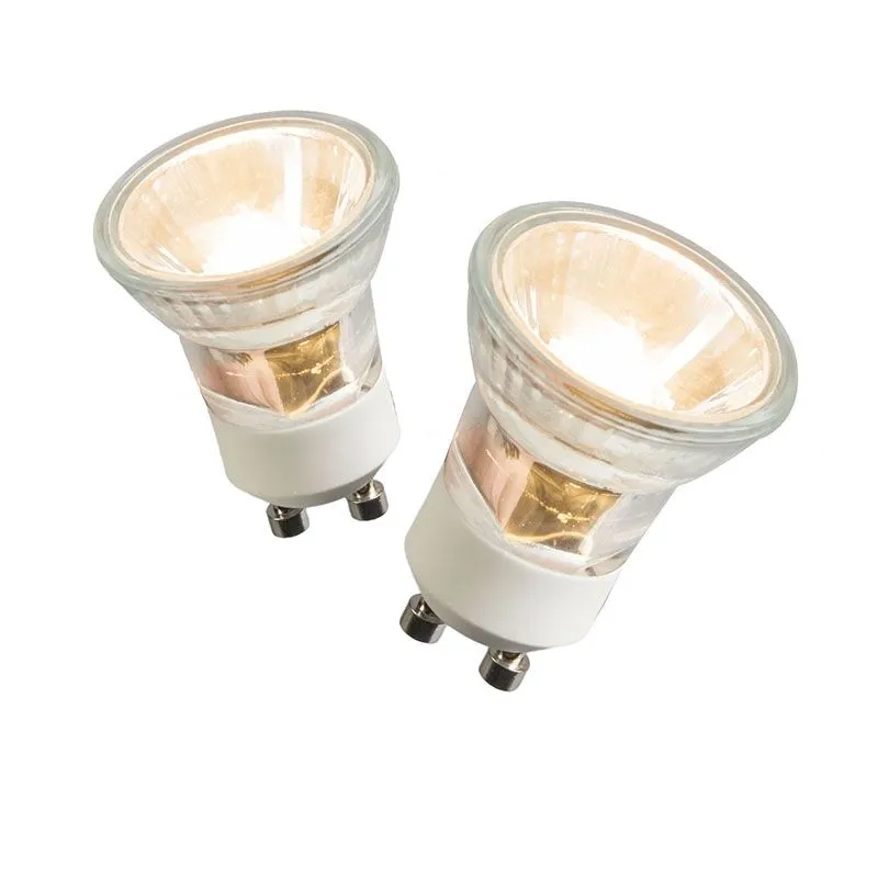 GU10 Ampoule halogène Eco 35mm 28W 2800K lot de 2