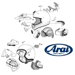 Intérieur ARAI Concept-X II - 5mm noir - piecemotoquad
