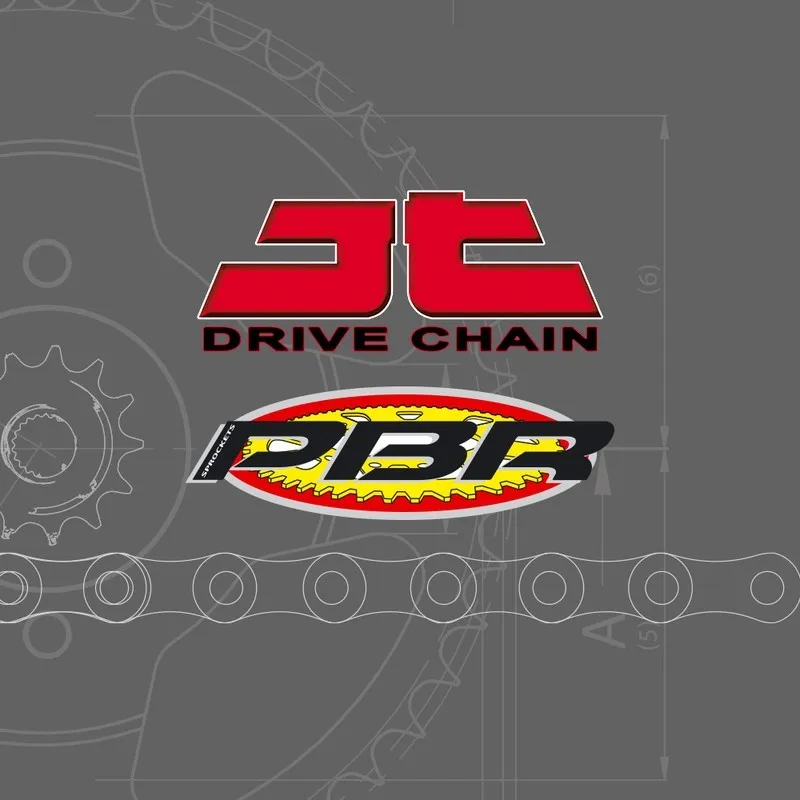 Kit chaîne JT/PBR 520X1R3 13/48 standard - couronne ultra-light - piecemotoquad