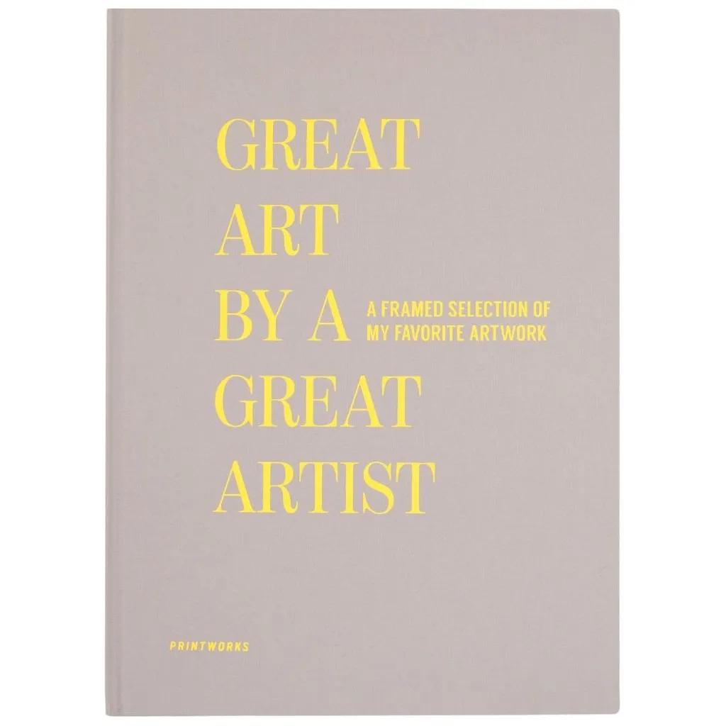 Livre avec encadrements GREAT ART, beige, Printworks ✔ 33,60 € ⭕ Kulina