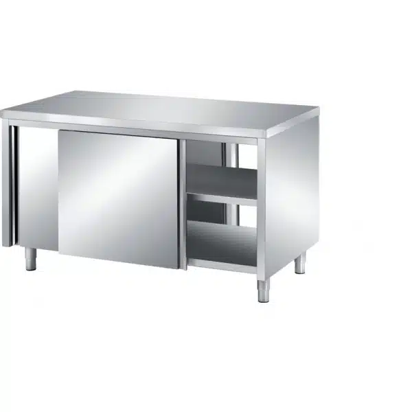 Meuble bas central traversant P 800 mm