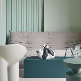 Mommy panda - lladró handmade porcelain