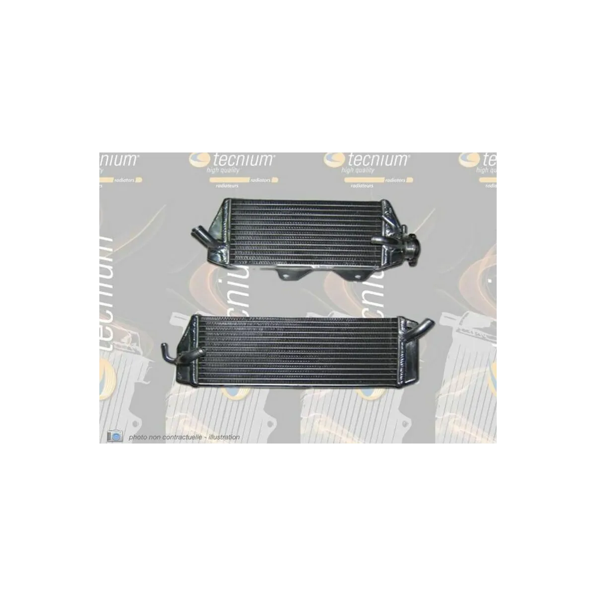 Radiateur Oversize Gauche TECNIUM Honda 250 CRF R 2016-2017