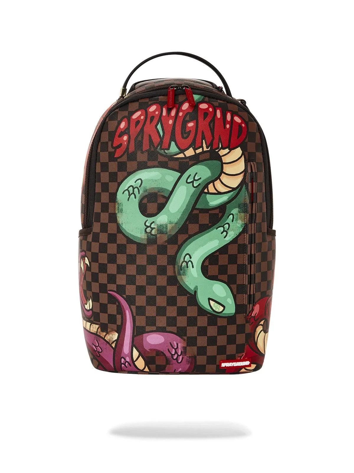 SPRAYGROUND Sac à dos homme Street art serpent 910B4792NSZ Marron