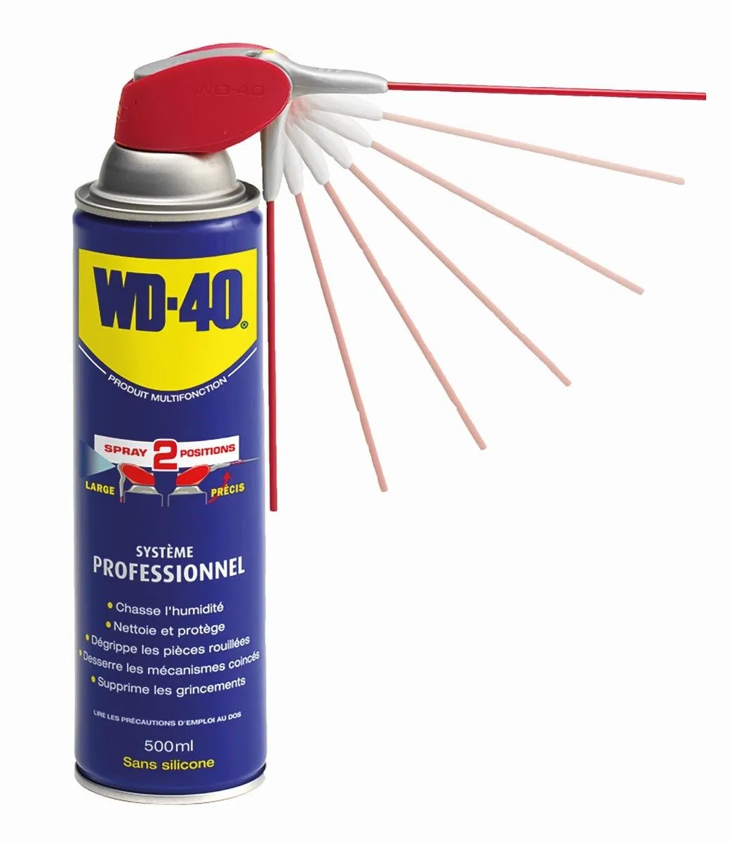 Système pro WD-40 - 6 x 500ml
