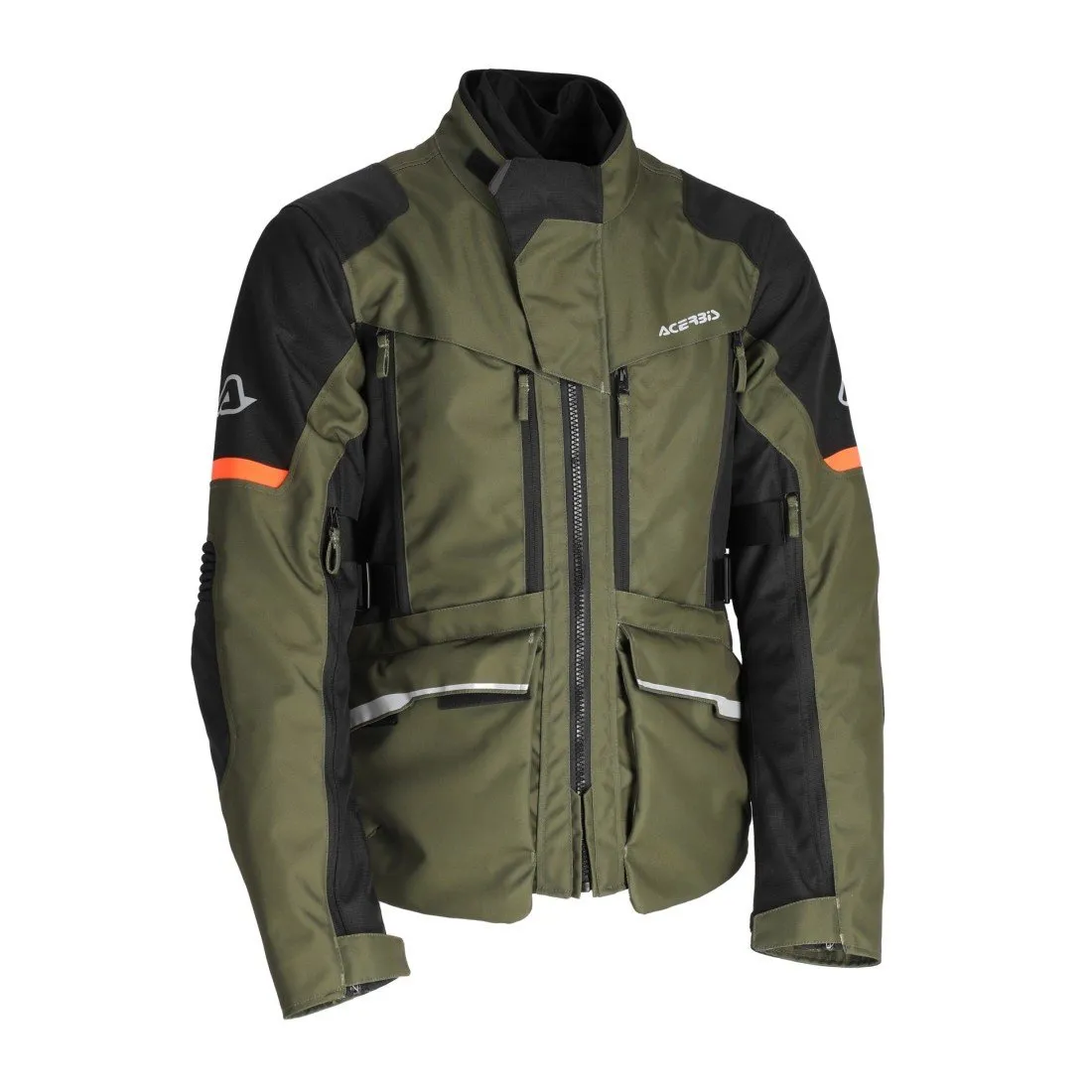 Veste Acerbis CE X-Rover vert orange