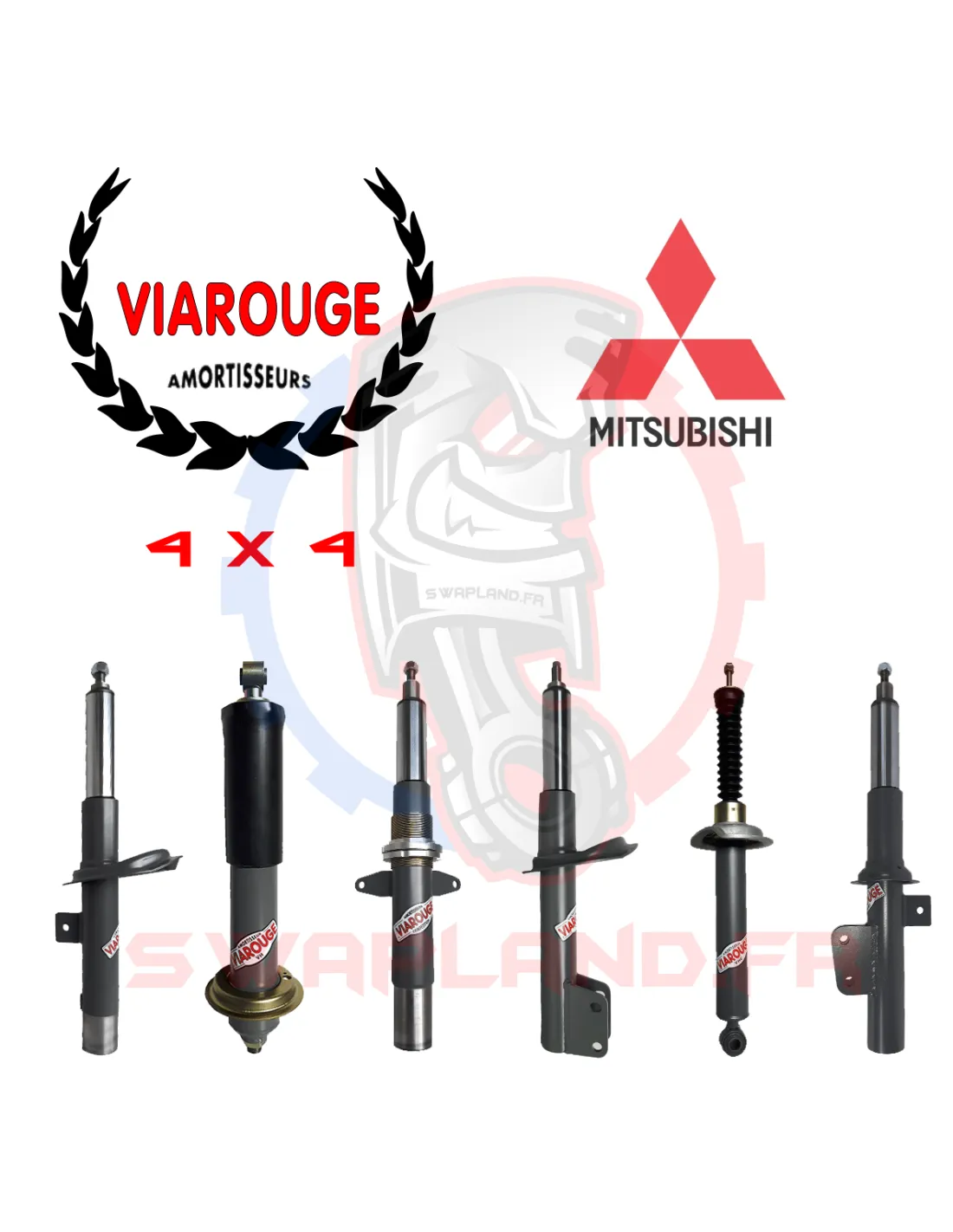 Viarouge 4 X 4 pour Mitsubishi - Swapland -