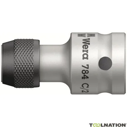 Wera 05042768001 784 C Adaptateur 1/2" avec fonction de changement rapide, n° d'art. 784 C/2 x 5/16" x 50 mm